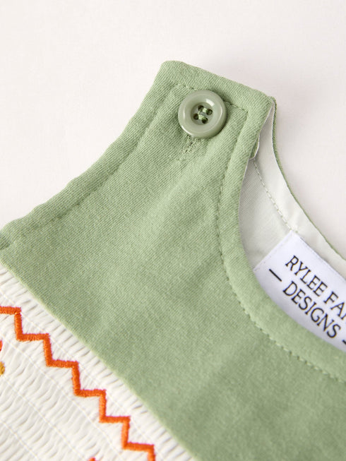 fall-thanksgiving-chicken-smock-embroidered-green-boys-romper Rylee-Faith-Designs-Sophia's Style-3